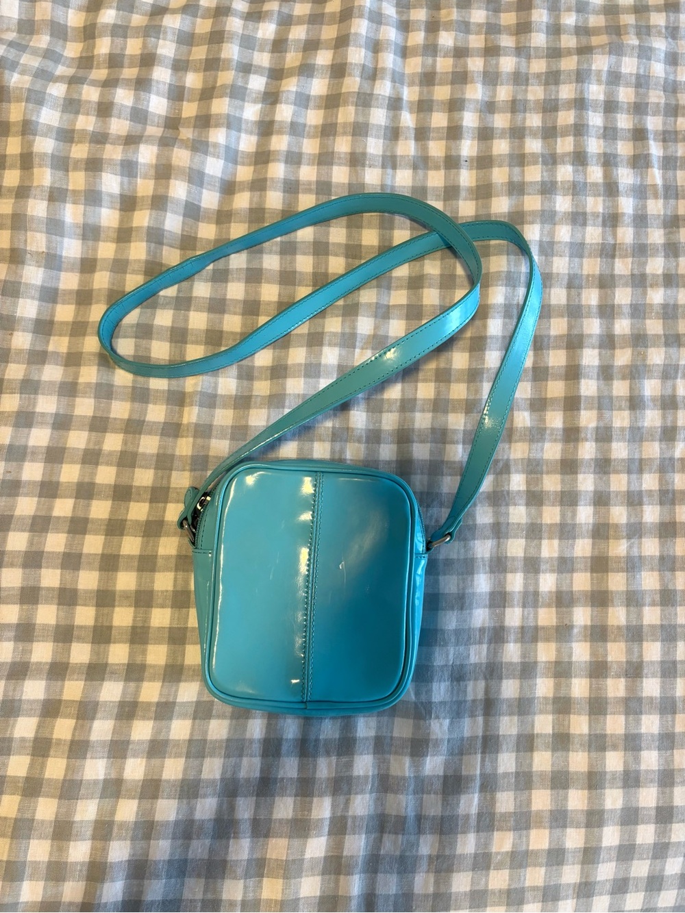 Baekgaard Patent Leather Urban Crossbody Purse